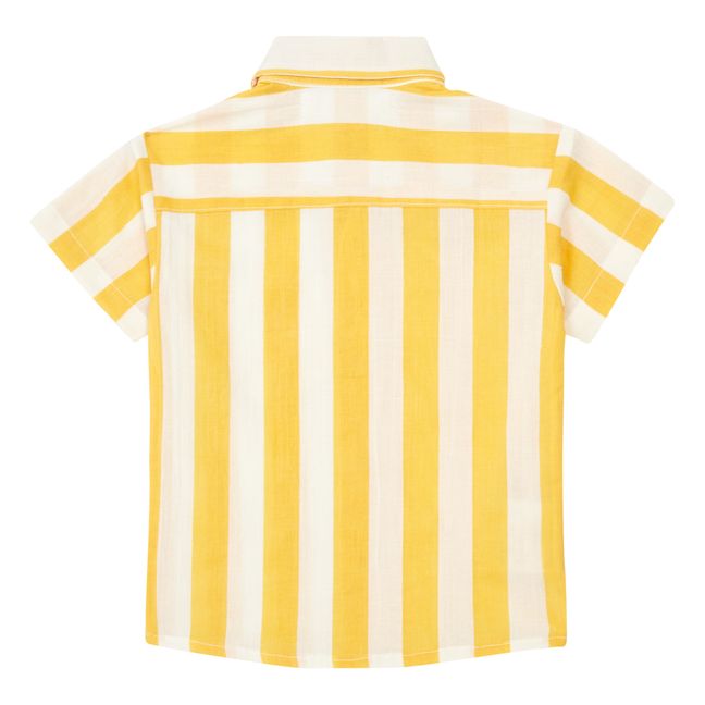 Boys Striped Shirt | Gelb