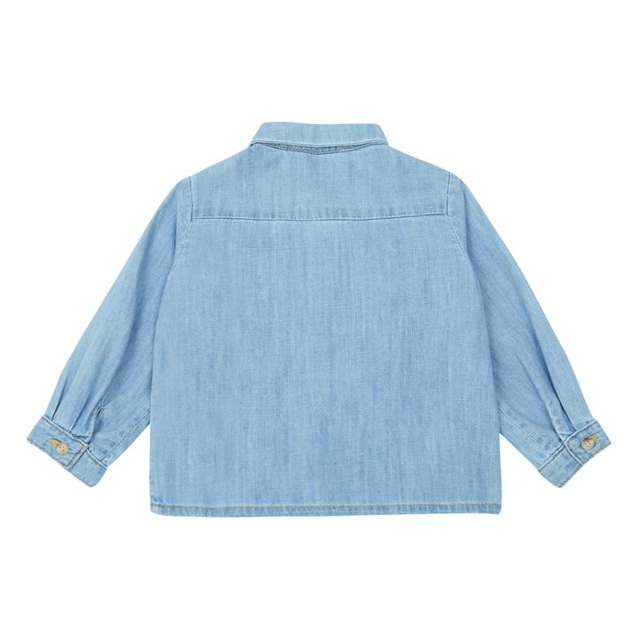 Malo Denim Shirt | Denim blue- Product image n°1