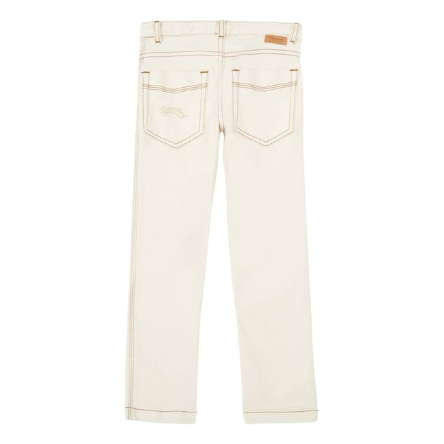 Pantalon Denim Dewey | Ecru
