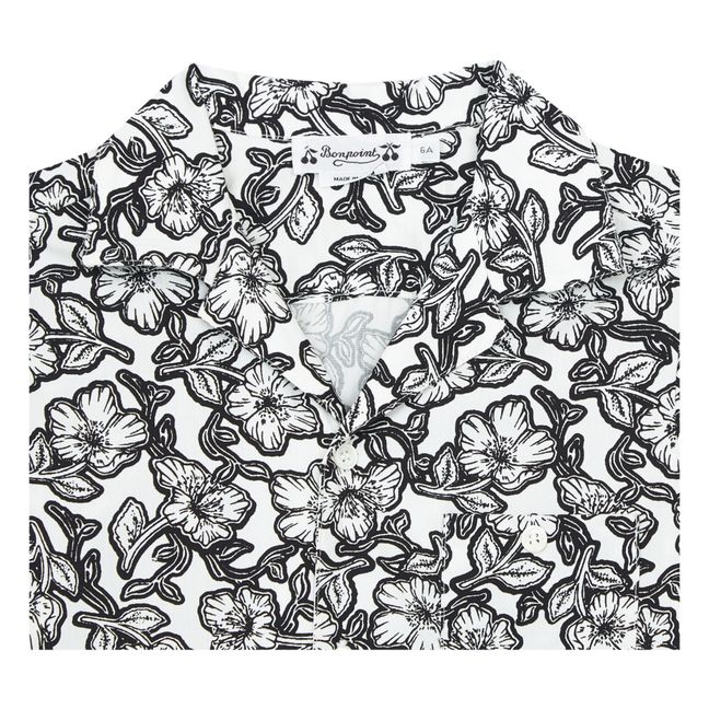 Steve Floral Blouse | Negro