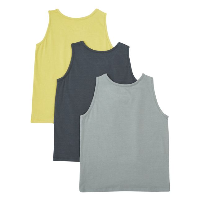 Set of 3 Athis Tank Tops | Verde