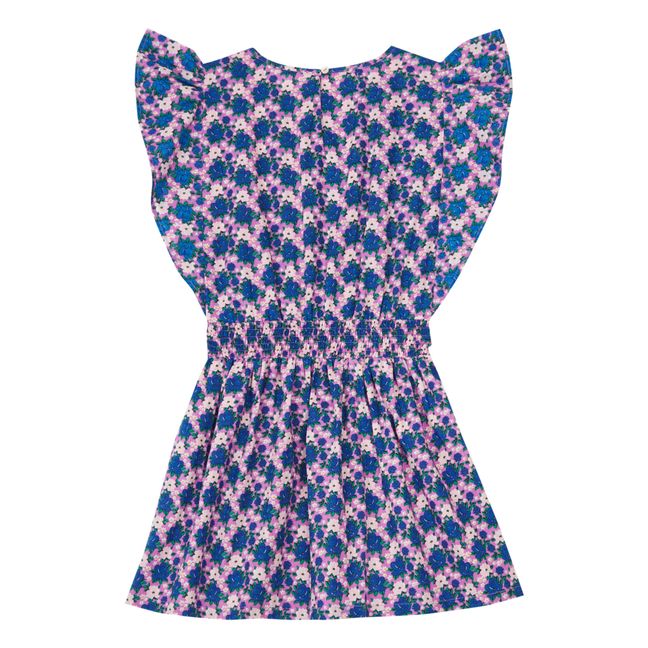 Robe Fleurie Moise | Blue