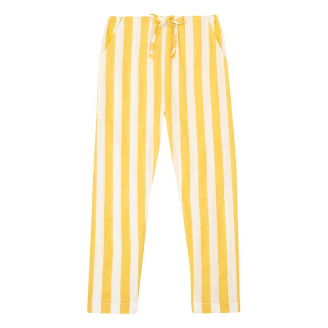 Pantalon Rayures | Yellow