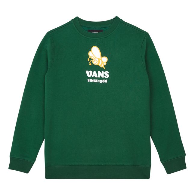 T-shirt Manches Longues Positivity | Verde foresta