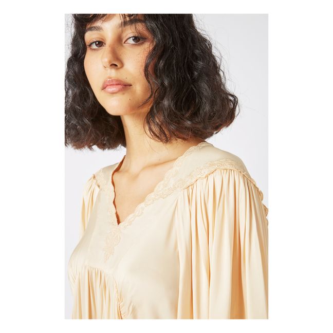 Robe Hazel | Rose pêche