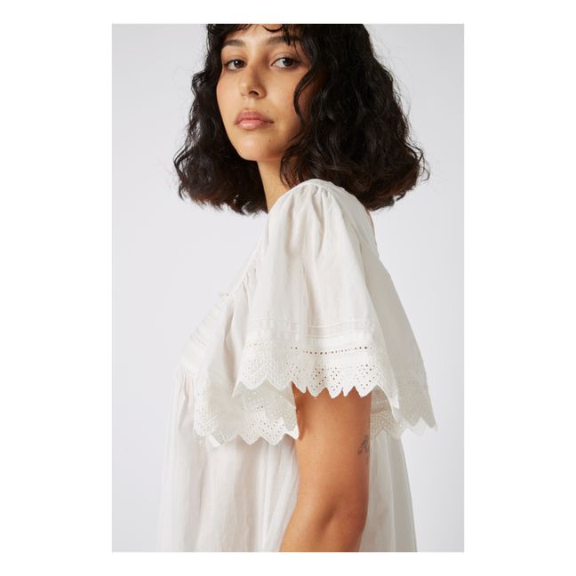 Pansy Nightgown | Blanco