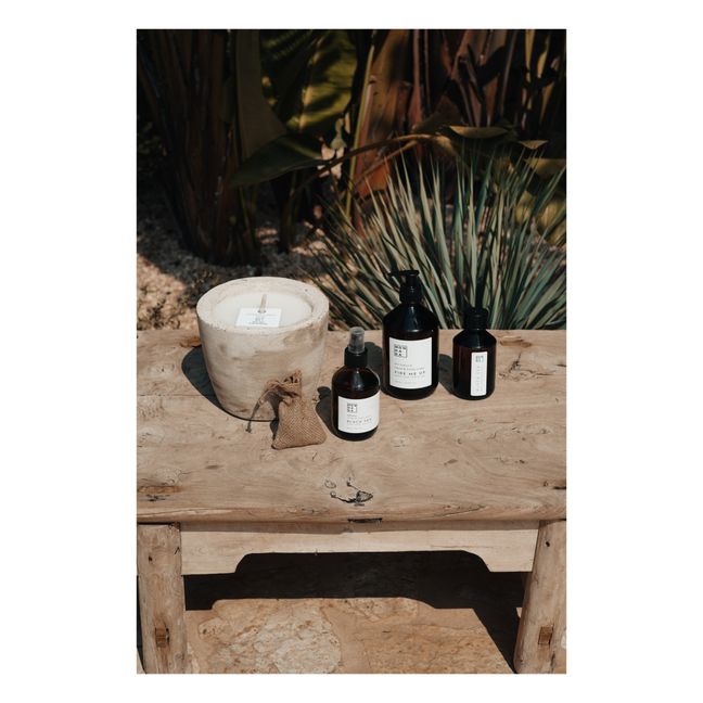 Bougie d'extérieur parfum neutre - L | Blanc/Écru