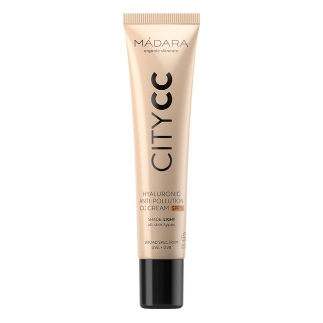 CITY CC Anti-Pollution Cream mit Hyaluronsäure SPF15 - 40 ml | Light