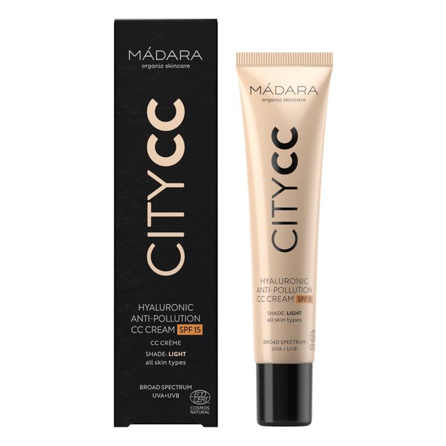 CITY CC Anti-Pollution Cream mit Hyaluronsäure SPF15 - 40 ml | Light