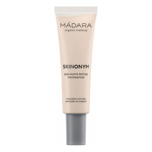 Halbmattierende Foundation mit Peptiden Skinonym - 30 ml | Porcelain
