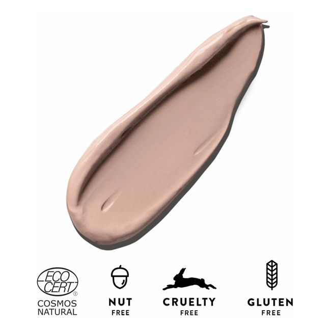 Semi-matte foundation with Skinonym peptides - 30 ml | Rose Ivory
