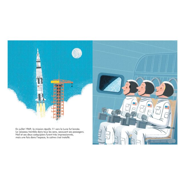 Petit et Grand - Neil Armstrong Book