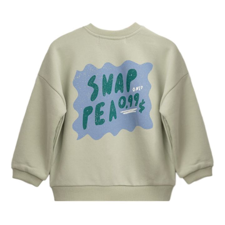 Organic Cotton Sweatshirt | Sage- Product image n°0