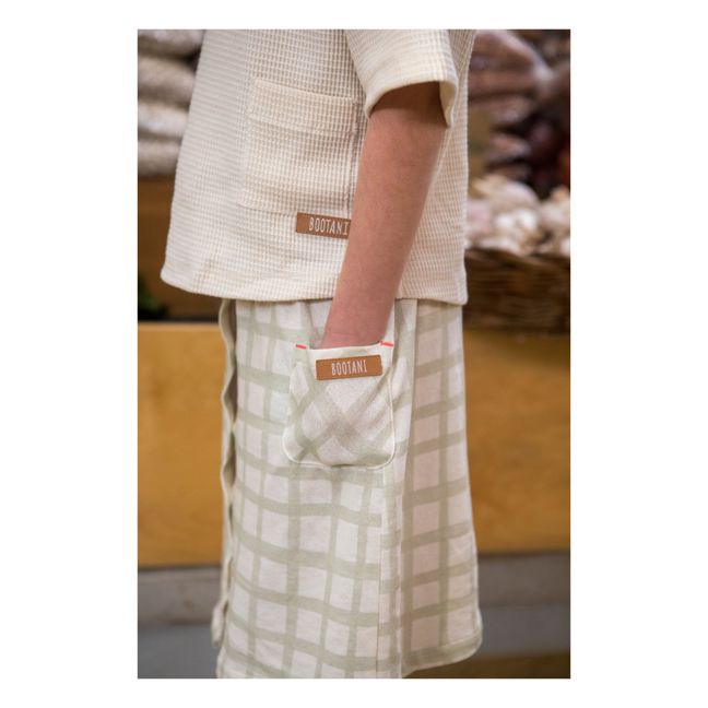 T-Shirt Coton Bio Gaufré | Ecru