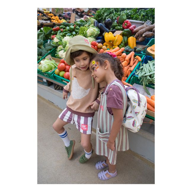 Striped Organic Cotton Dress | Salbei