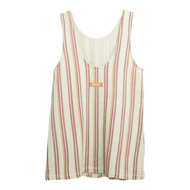 Robe Coton Bio Rayée | Sauge