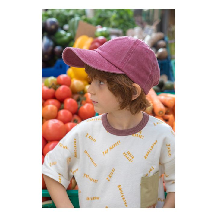 Recycled Material Striped T-Shirt | Seidenfarben- Produktbild Nr. 2
