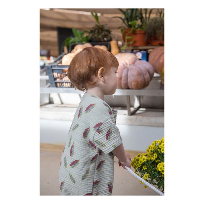 Body Coton Bio Pois | Sauge