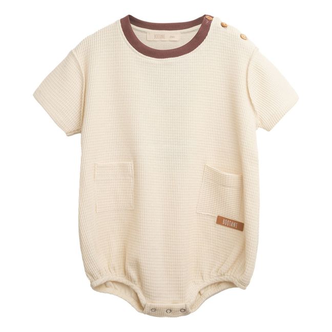 Organic Cotton Bodysuit | Ecru