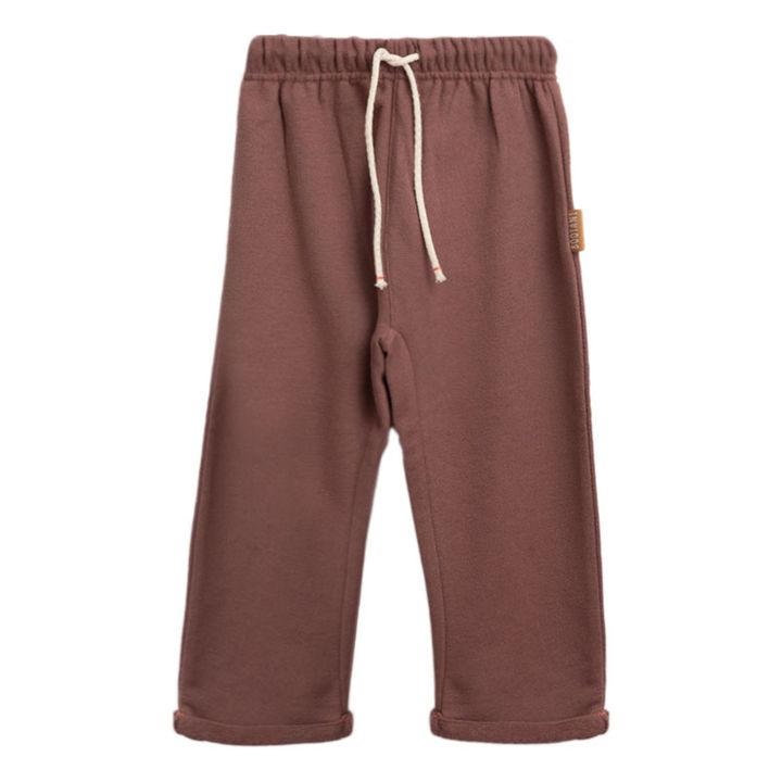Organic Cotton Trousers | Plum- Product image n°0