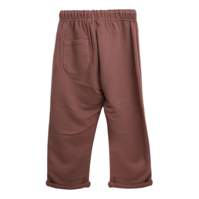 Pantalon Coton Bio | Plum