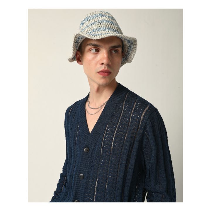 Crochet Bucket Hat | Azul- Imagen del producto n°1