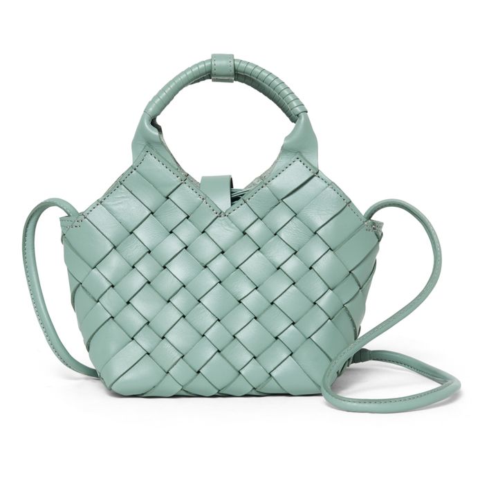 Misu Mini Leather Bag | Verde pistacho- Imagen del producto n°0