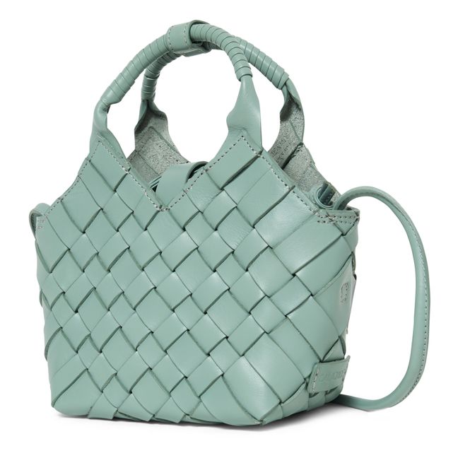 Sac Misu Mini Cuir | Verde pistacchio