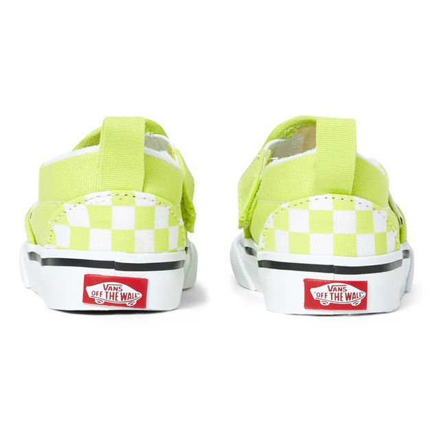 Damier Slip-On Sneakers | Anise green