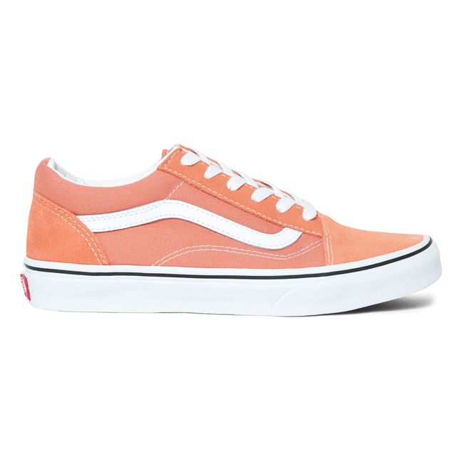 Old Skool Lace-Up Sneakers | Coral