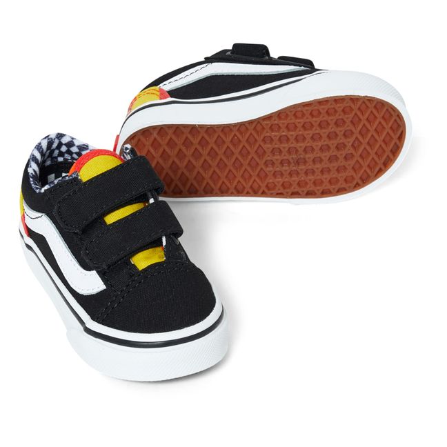 Old Skool Velcro Sneakers Gradient | Nero