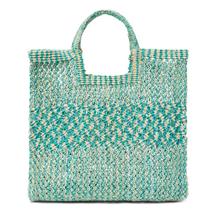 Stella Large Basket Bag | Azul- Imagen del producto n°2