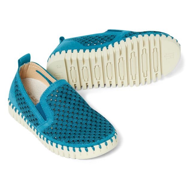 Espadrilles Tulip | Bleu turquoise