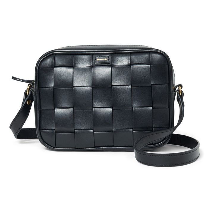 Petra Leather Bag | Black- Product image n°0