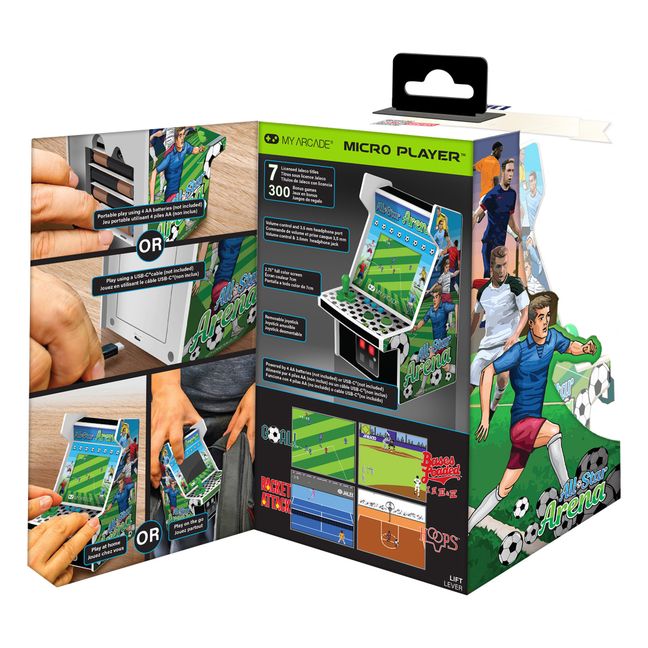 Micro Player All Star Arena Sports Console 300 games