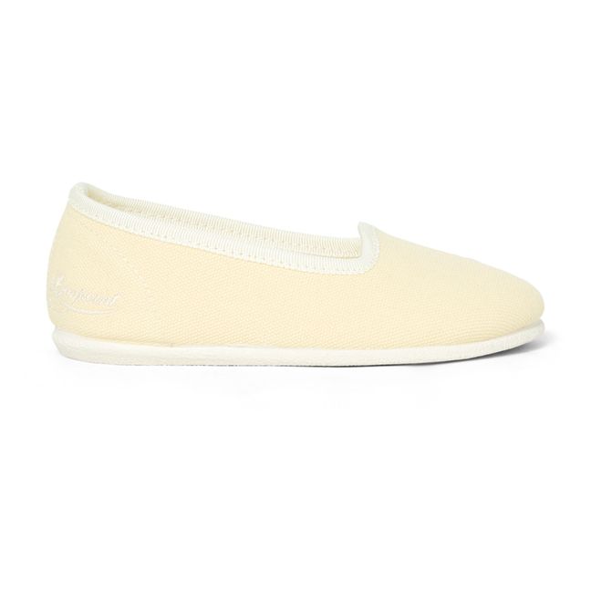 Chaussons Tenise | Pale yellow
