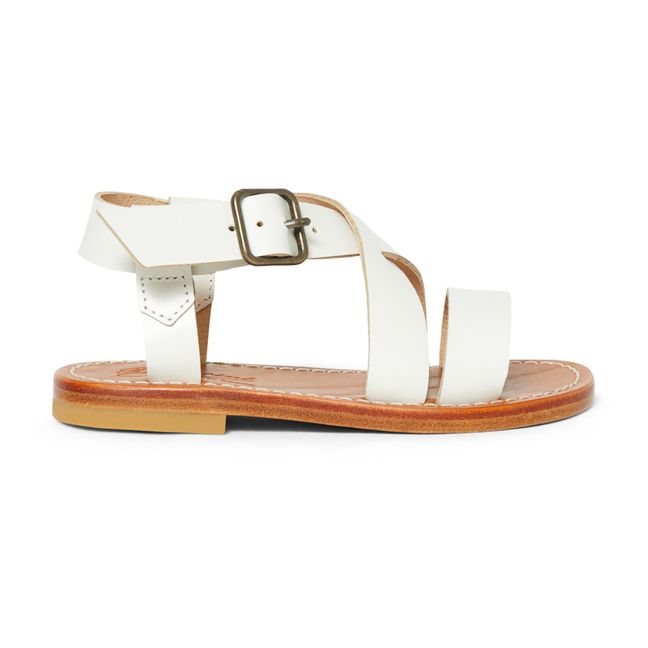 Sandales Cuir Caina | Ecru
