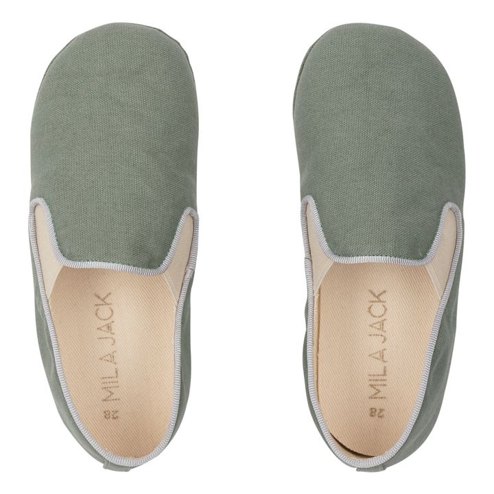 Noa Cotton Slippers | Verde chiaro- Immagine del prodotto n°1