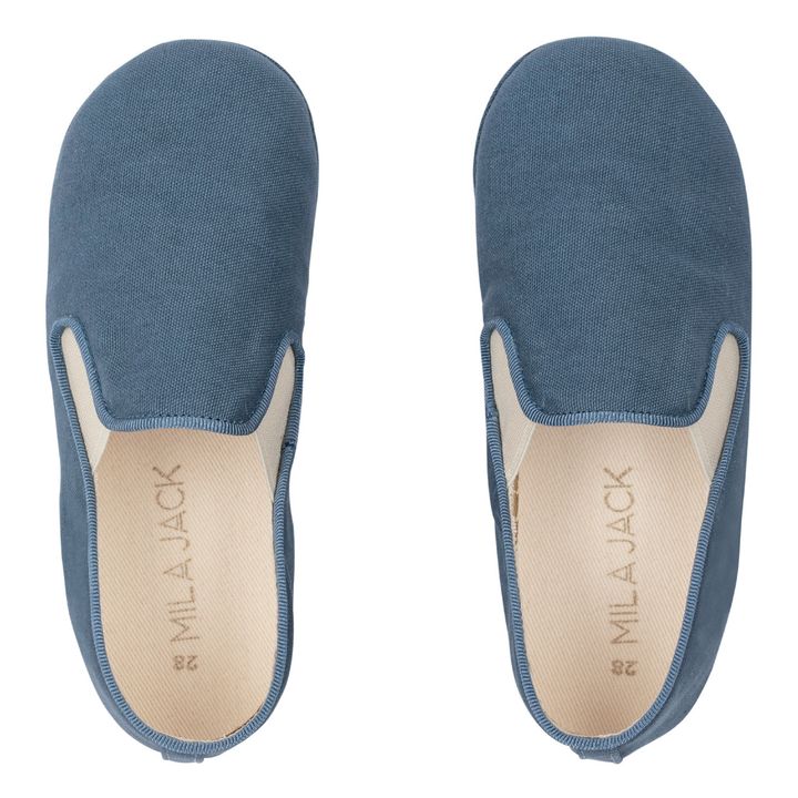 Noa Cotton Slippers | Blau- Produktbild Nr. 1