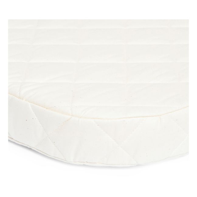 Matratzenauflage für Wiege Kumi | Weiß
