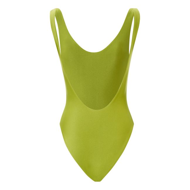Maillot 1 Pièce Contour | Vert