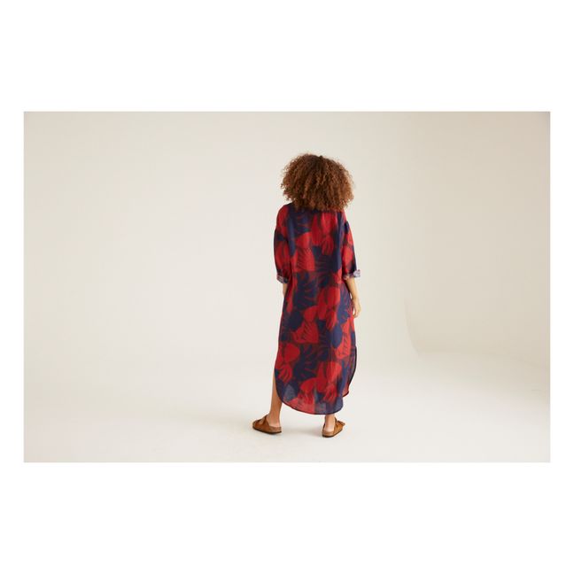 Urray Jungle Face Dress | Rojo