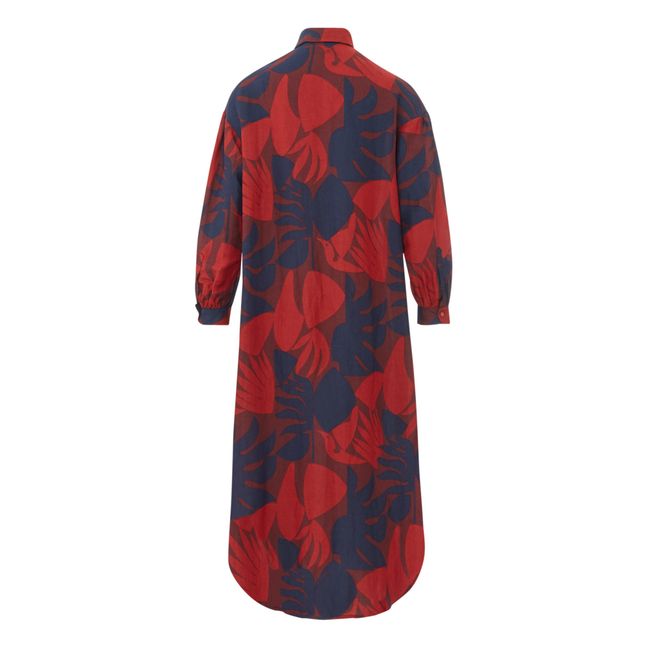Urray Jungle Face Dress | Rojo