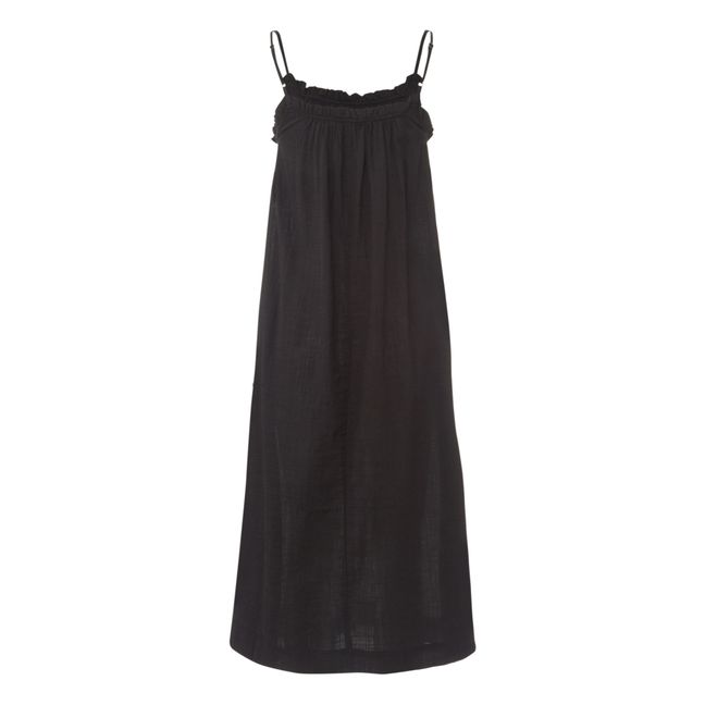 Robe Dorisse Crêpe Bubble | Noir