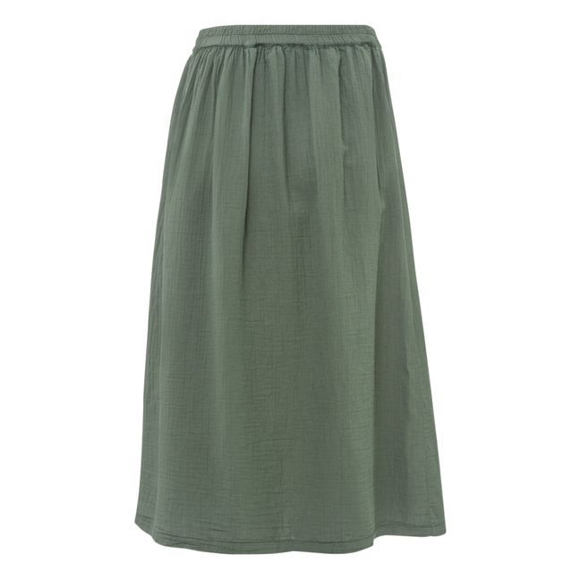 Minette Cotton Gauze Midi Skirt - Women’s Collection | Salvia