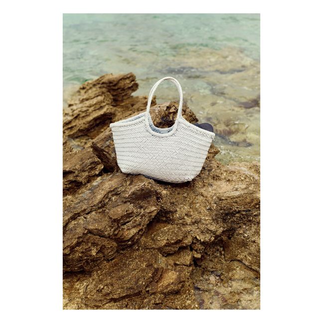 Cestino grande, modello: Nantucket | Bianco