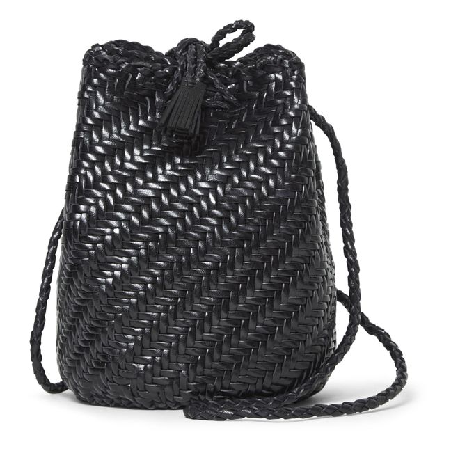 Double Jump Pompom Bag | Black