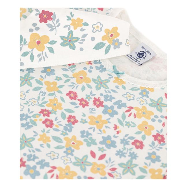 Floral Organic Cotton Short Sleeved Nightdress | Crudo