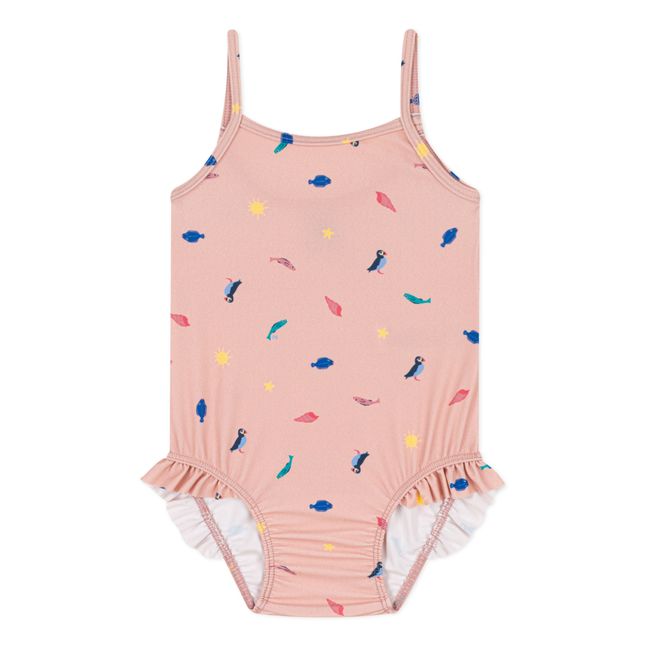 Maillot de bain 1 pièce écoresponsable bébé fille 5915701