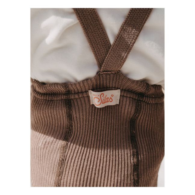 Organic Cotton Footless Suspender Tights | Hazel